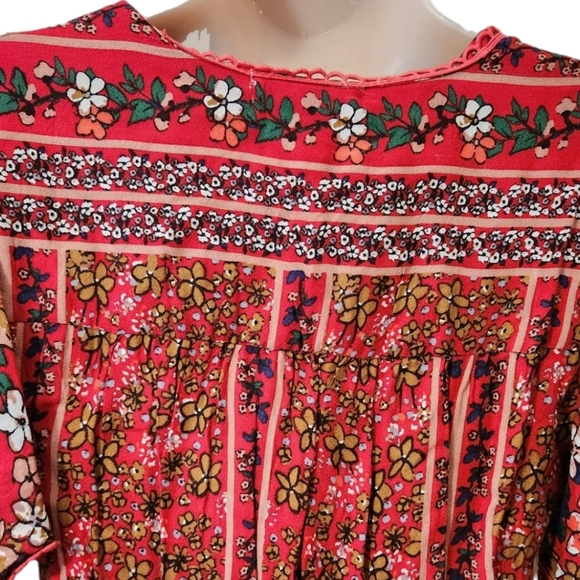 LABEL OF LOVE 🔖NWT!  "London" Floral High Low Maxi Dress - Size S - Picture 8 of 12